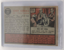 Load image into Gallery viewer, 2011 Topps Heritage 50th Anniversary 1962 Buybacks #292 Jerry Kindall
