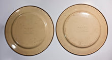 Load image into Gallery viewer, 1950s Portland Ware Decorative Tin Royalty Plates, H.R.H and Queen Elizabeth II
