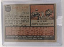 Load image into Gallery viewer, 2011 Topps Heritage 50th Anniversary 1962 Buybacks #494 Sammy White
