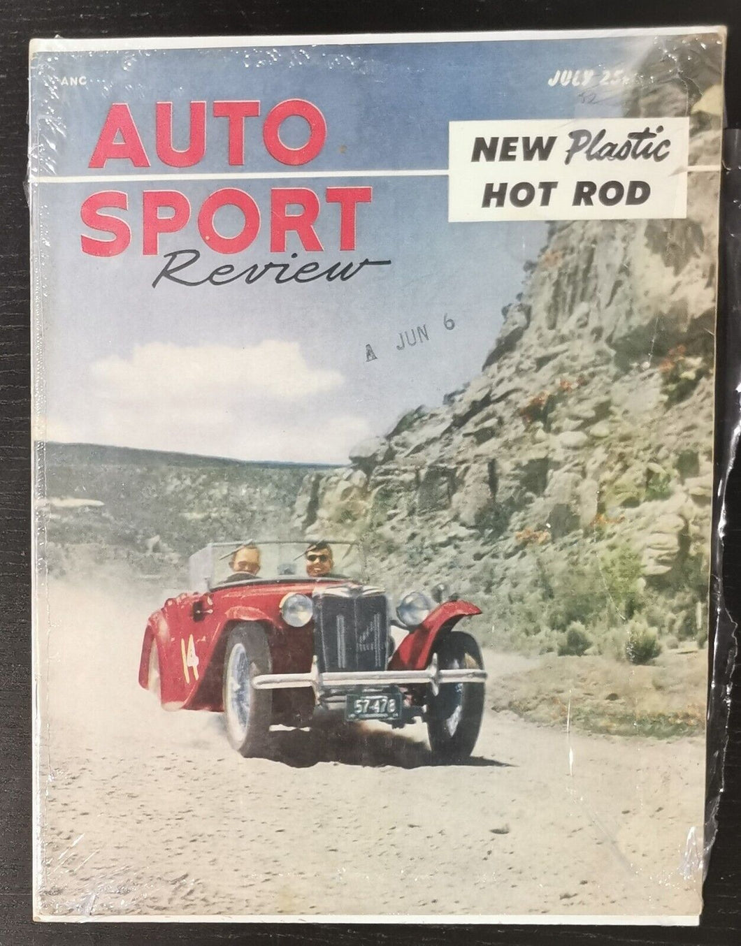 1950's Auto Sport Review Magazine - Sealed