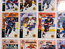 Load image into Gallery viewer, 1996-97 Kraft Dinner Hockey Hand Cut Collectors 3 1/2 x  5 1/4&quot; Cards Lot of 26
