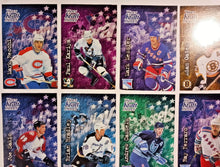 Load image into Gallery viewer, 1995-96 Kraft Dinner Hockey Hand Cut Collectors 3 1/2 x  5 1/4&quot; Cards Lot of 24
