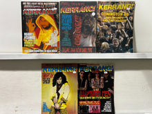 Load image into Gallery viewer, 1986-1988 Kerrang! Fortnightly, Lot of 5 Magazines
