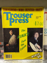 Load image into Gallery viewer, 1979-1981 Mixed Lot of &quot;Trouser Press&quot; Magazines
