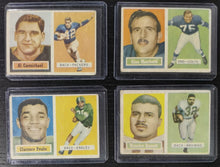 Load image into Gallery viewer, 1957 Topps Lot #57 Carmichael #37 Peaks #5 Marchetti #64 Bassett
