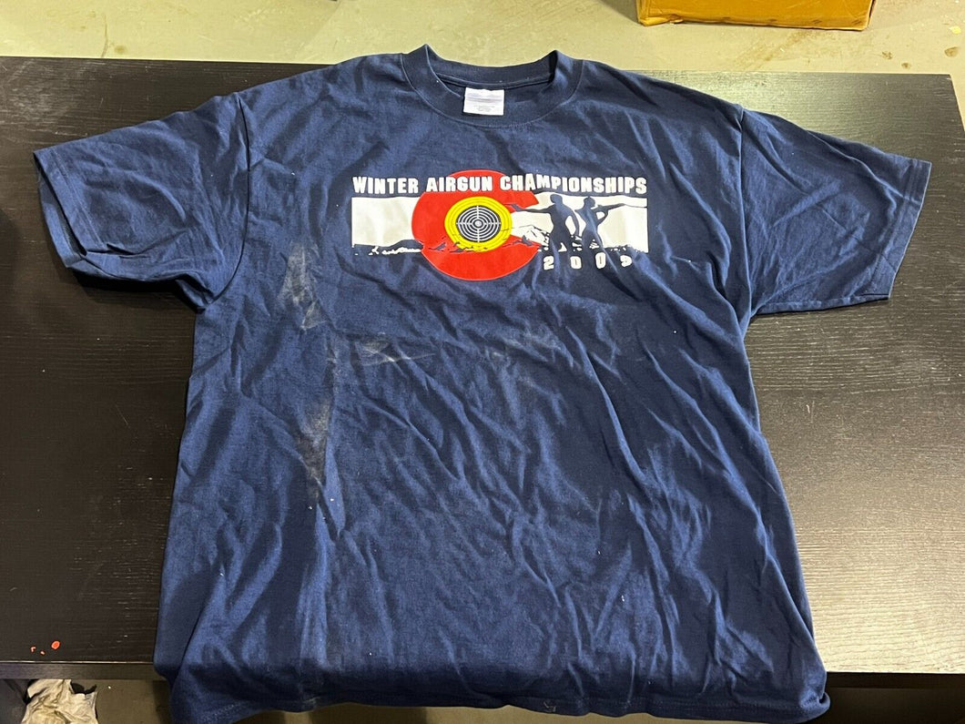 Vintage - 2009 Winter Airgun Championships T-Shirt (Large)