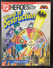 Load image into Gallery viewer, 1985 Heroes Siege Role Playing Module Wheel of Destruction DC Comics #206
