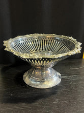 Load image into Gallery viewer, Vintage - Barker Ellis Silver Plate (SM) Silver Mounts Reticulated Bowl
