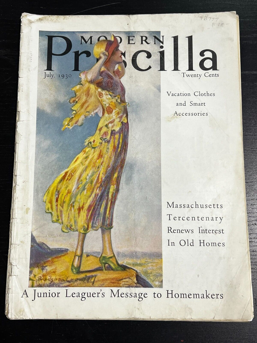 Vintage Modern Priscilla - July, 1930 Edition Magazine