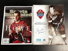 Load image into Gallery viewer, Gordie Howe - 2012 Sports Illustrated &amp; 2010 Scotiabank Pro-Am Magazine/Program
