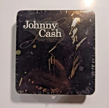 Load image into Gallery viewer, Johnny Cash 2 CD Set + The Pride of Jesse Hallam DVD  in Tin Box 2006 by Madacy
