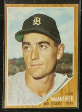 Load image into Gallery viewer, 1962 Topps Dick McAulliffe #527 Baseball Card VG-EX
