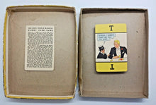 Load image into Gallery viewer, 1938 Edgar Bergen&#39;s Charlie McCarthy Rummy Card Game No.3931
