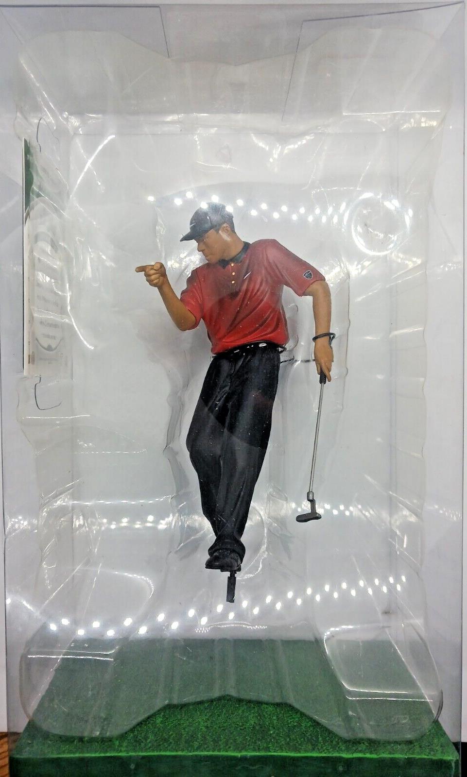 Tiger Woods Figurine with Card Upper Deck Pro 2000 PGA, no outer box