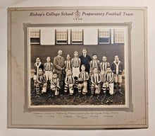 Load image into Gallery viewer, 1950 Bishop&#39;s College School Preparatory Football Team Photo Signed on back
