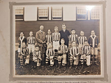 Load image into Gallery viewer, 1950 Bishop&#39;s College School Preparatory Football Team Photo Signed on back
