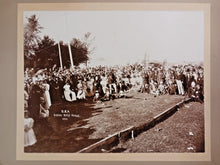 Load image into Gallery viewer, 1897 Rideau Rifle Range Cabinet Photo - 3 Men Shooting Outside Ottawa
