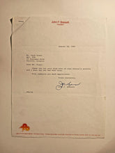 Load image into Gallery viewer, 1981 John Bassett (Toronto Star Amulet) Signed letter with envelope
