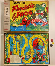 Load image into Gallery viewer, Vintage Game Of Freddie Frog, Vintage Kids Game Made In Canada Somerville 4-8
