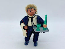 Load image into Gallery viewer, Vintage Steiff Peter Hedgehog Server w/ Tray, Drinks, Towel 3.5in Figurine RARE
