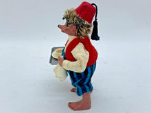 Load image into Gallery viewer, Vintage Steiff Peter Hedgehog Cafe Server w/ Tray &amp; Towel 3.5in Figurine RARE
