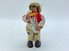 Load image into Gallery viewer, Vintage Steiff Peter Hedgehog Playing the Saxophone 3.5in Figurine RARE
