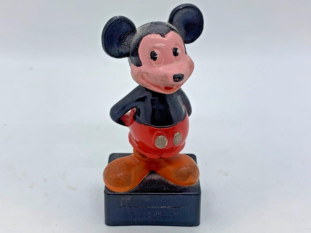 Vintage Mickey Mouse Pencil Sharpener Walt Disney - Single Hole