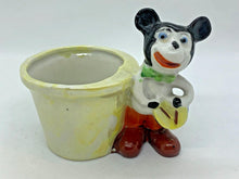 Load image into Gallery viewer, 1930s Saxophone Mickey Mouse Made In Japan Planter
