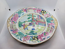 Load image into Gallery viewer, 1850s Mason&#39;s Chinese Soup Bowl with Lid and Saucer Hand Painted 13&quot; x 12&quot; x 12&quot;
