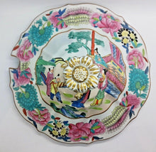 Load image into Gallery viewer, 1850s Mason&#39;s Chinese Soup Bowl with Lid and Saucer Hand Painted 13&quot; x 12&quot; x 12&quot;
