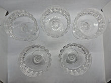 Load image into Gallery viewer, Rosenthal HOLD FAST lead crystal glass bowl champagne ice cream set of 5
