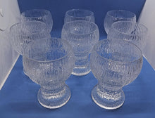 Load image into Gallery viewer, Iittala (Finland) &#39;Kekkerit&#39; Sherry/Port Glasses (set x8) 5&quot; x 3&quot;
