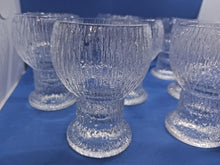 Load image into Gallery viewer, Iittala (Finland) &#39;Kekkerit&#39; Sherry/Port Glasses (set x8) 5&quot; x 3&quot;
