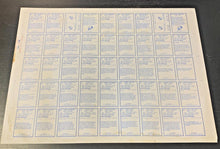 Load image into Gallery viewer, 1989-90 CHL London Knights 360/400 Uncut Trading Card Sheet - 7th Inning Sketch
