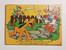 Load image into Gallery viewer, Mother Hubbard Puzzle Rhymes Walt Disney productions - Puzzle 3
