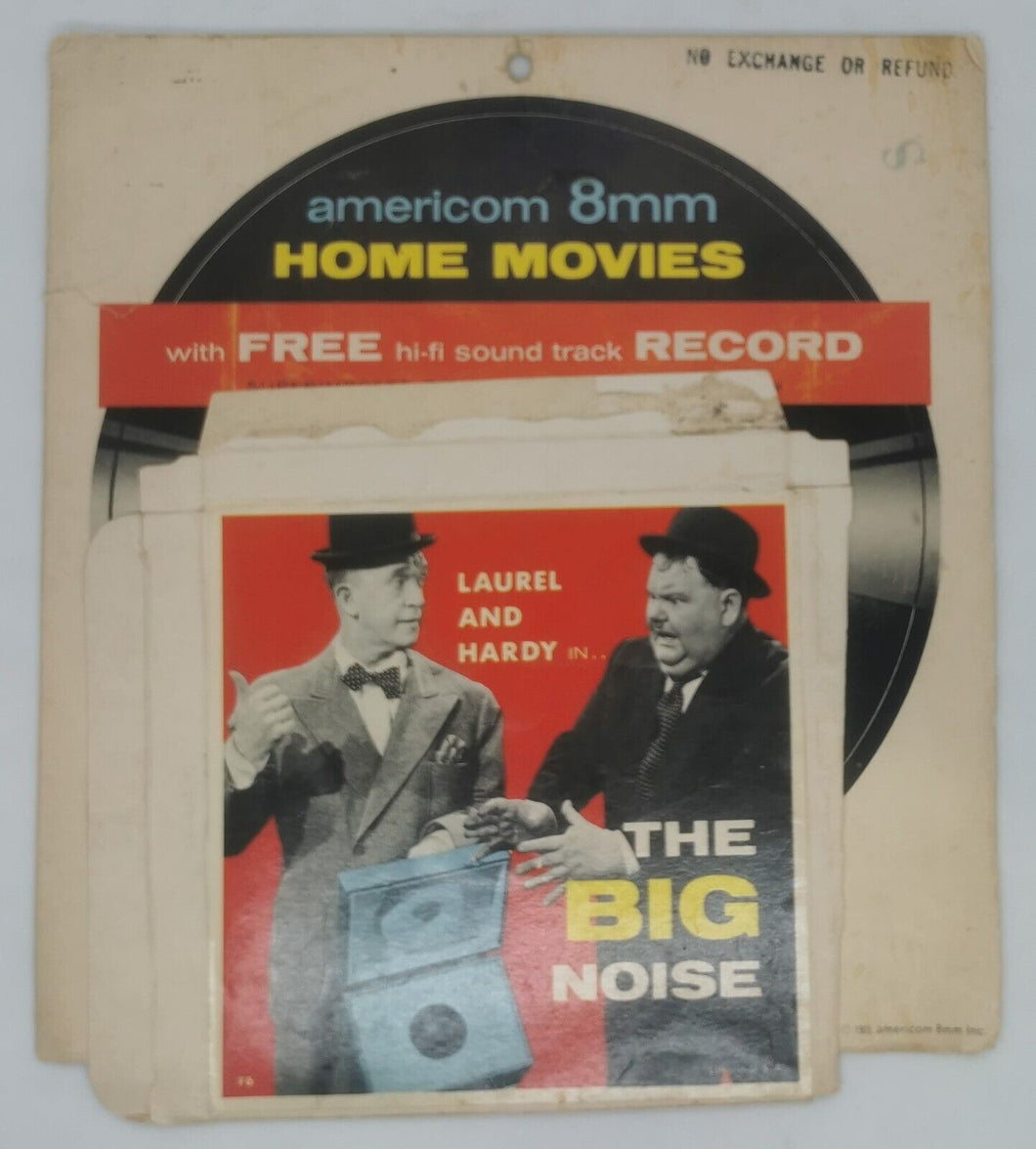 Laurel And Hardy In... The big Noise 8mm Film and Record Set