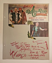 Load image into Gallery viewer, Kurt Browning, Ross Petty Signed Collage Board 11 1/2&quot; x 14&quot; Peter Pan, Toronto
