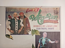 Load image into Gallery viewer, Kurt Browning, Ross Petty Signed Collage Board 11 1/2&quot; x 14&quot; Peter Pan, Toronto
