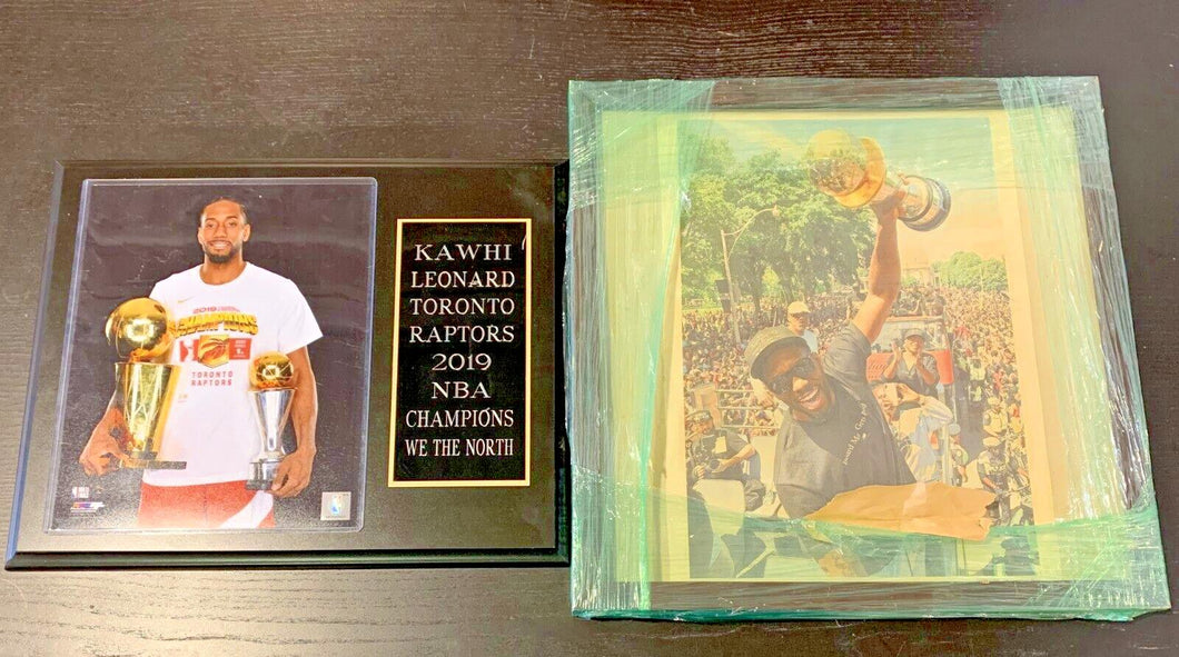 2019 Kawhi Leonard Toronto Raptors Championship - Photo Lot