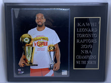 Load image into Gallery viewer, 2019 Kawhi Leonard Toronto Raptors Championship - Photo Lot
