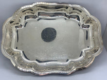 Load image into Gallery viewer, 1881 Rogers #7340 - Silver Plate on Copper Serving Tray &amp; Dish Cover
