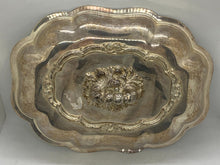 Load image into Gallery viewer, 1881 Rogers #7340 - Silver Plate on Copper Serving Tray &amp; Dish Cover
