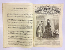 Load image into Gallery viewer, 1874 Young Ladies Journal October Issue
