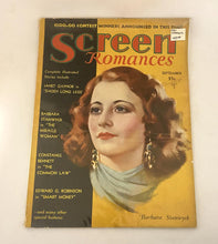 Load image into Gallery viewer, Screen Romances Magazine 1931 September - Barbara Stanwyck - E 16369
