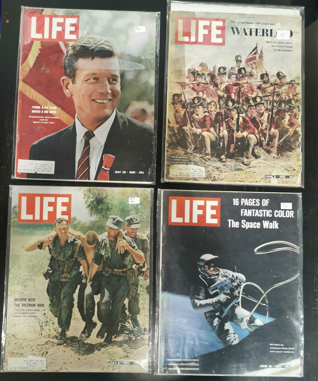 Life Magazines Lot Issued 1965 May 28, June 11, June 18, July 2