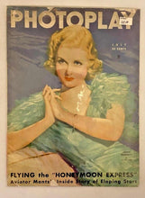 Load image into Gallery viewer, Photoplay Magazine, July 1935, Joan Bennett Cover by Tchetchet
