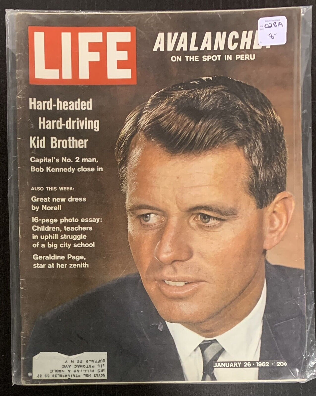 Life Magazine Issued 1962 Jan 26