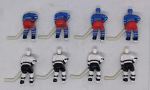 Load image into Gallery viewer, New York Rangers &amp; Kings Team 1990s Tabletop Hockey Figure Set – 8 Figures
