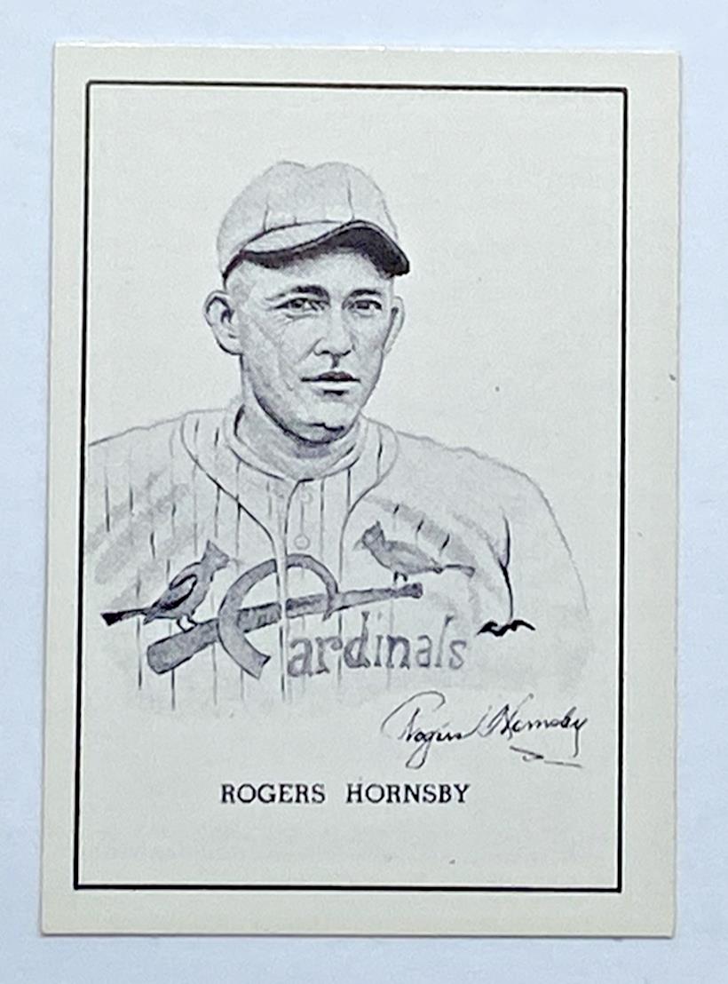 1950 CALLAHAN Hall of Fame Rogers Hornsby Great Condition Well Centered