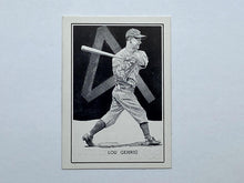 Load image into Gallery viewer, 1950 CALLAHAN Hall of Fame Lou Gehrig Great Condition Well Centered NR MINT
